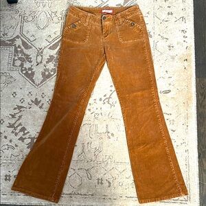 Vintage Jordache Camel Flared Women's corduroy Jeans